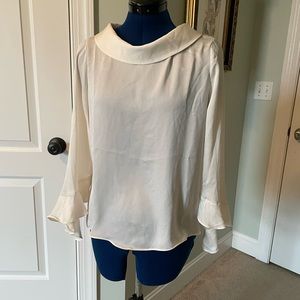 Vince camuto Boatneck collared blouse